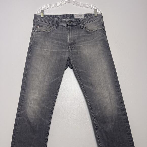AG Men's The Graduate Tailored Leg Jeans Black Sz 34 - Picture 2 of 15